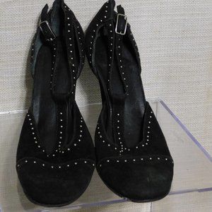 BCBGMAXAZRIA HEELS ALL LEATHER MADE IN BRAZIL 8B